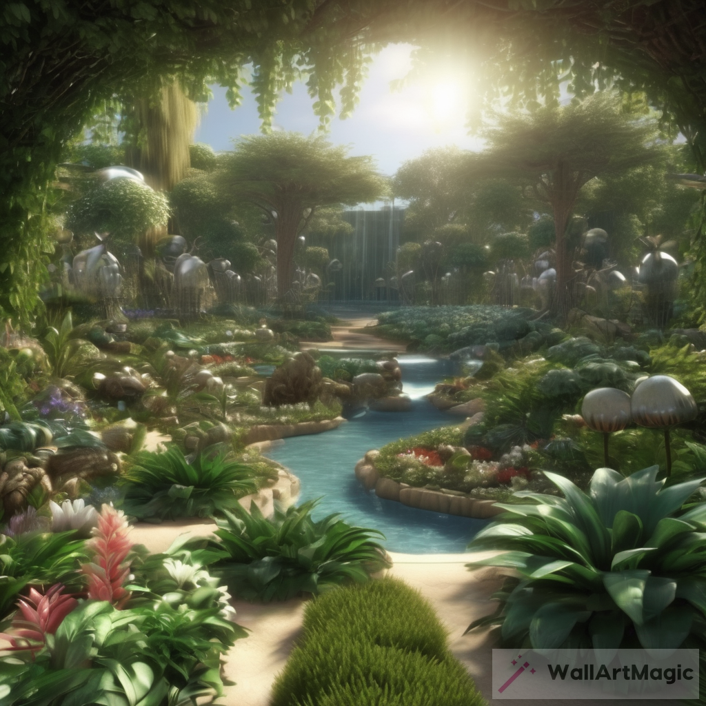 High-Tech 3D Garden of Eden Design